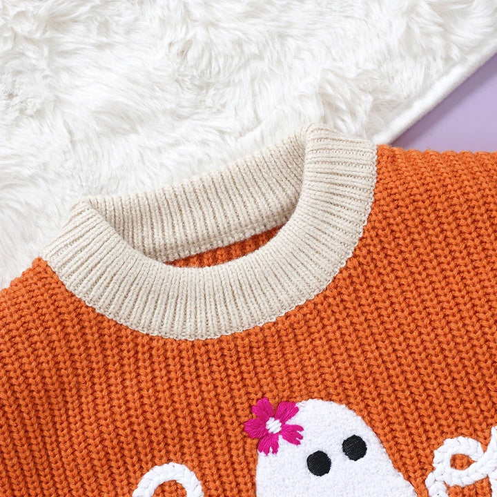 O Neck Warm Knitwear Kids Sweater