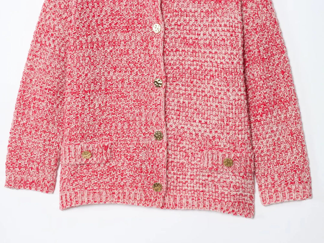 Charming French Knitted Cardigan