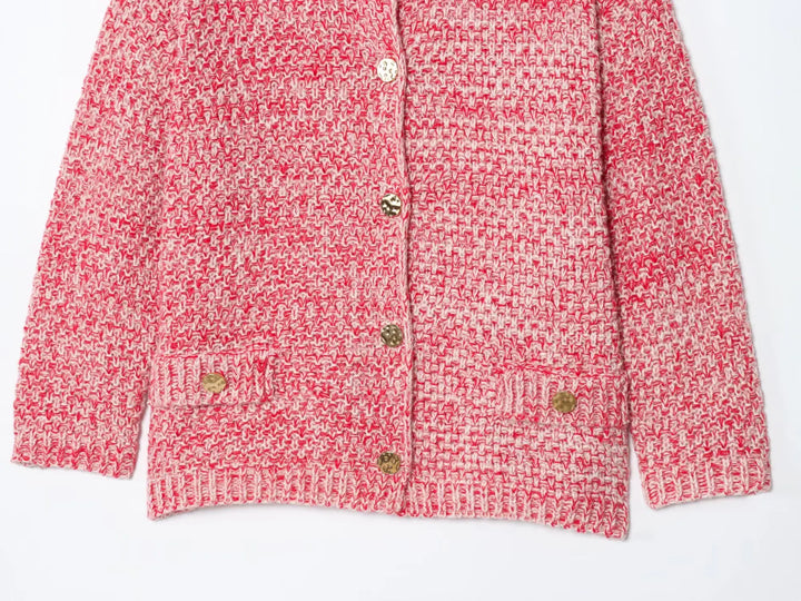 Charming French Knitted Cardigan