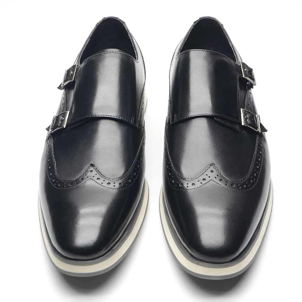 Luxury Monk Strap Business Dress Shoes