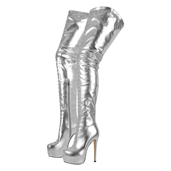 Fashionable Platform Over-the Knee Boots