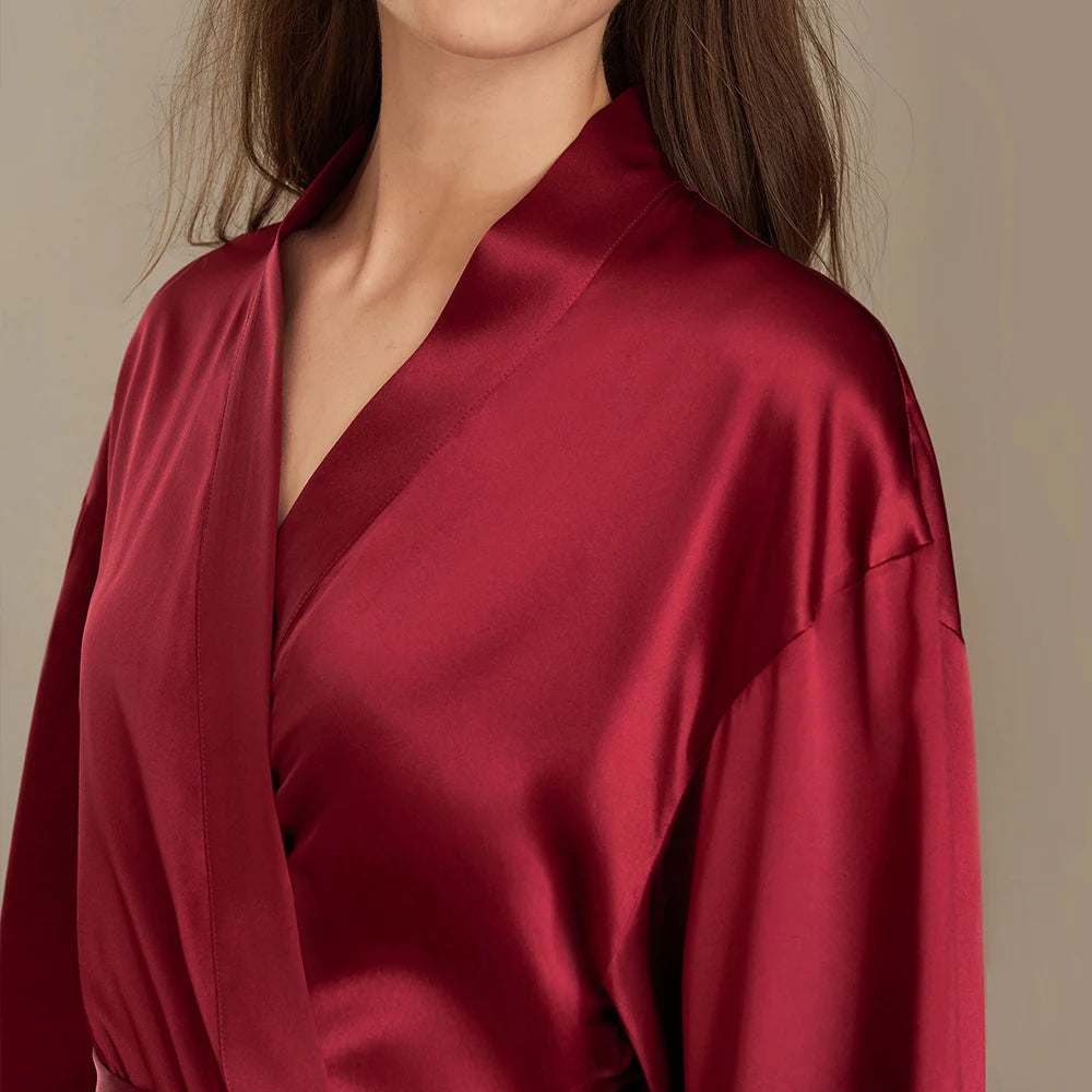 Relaxed Fit Pure Silk Sleepwear