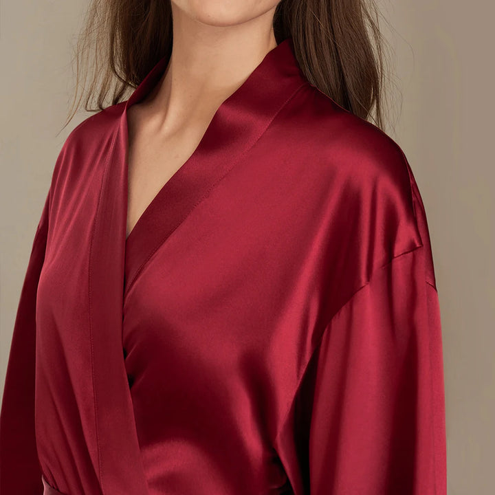 Relaxed Fit Pure Silk Sleepwear