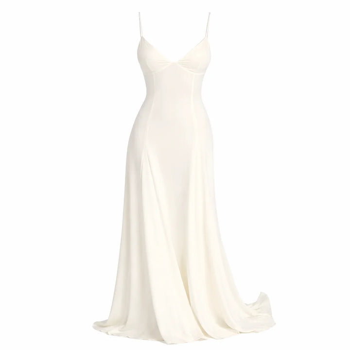 Luxurious Slim Fit Maxi Dress