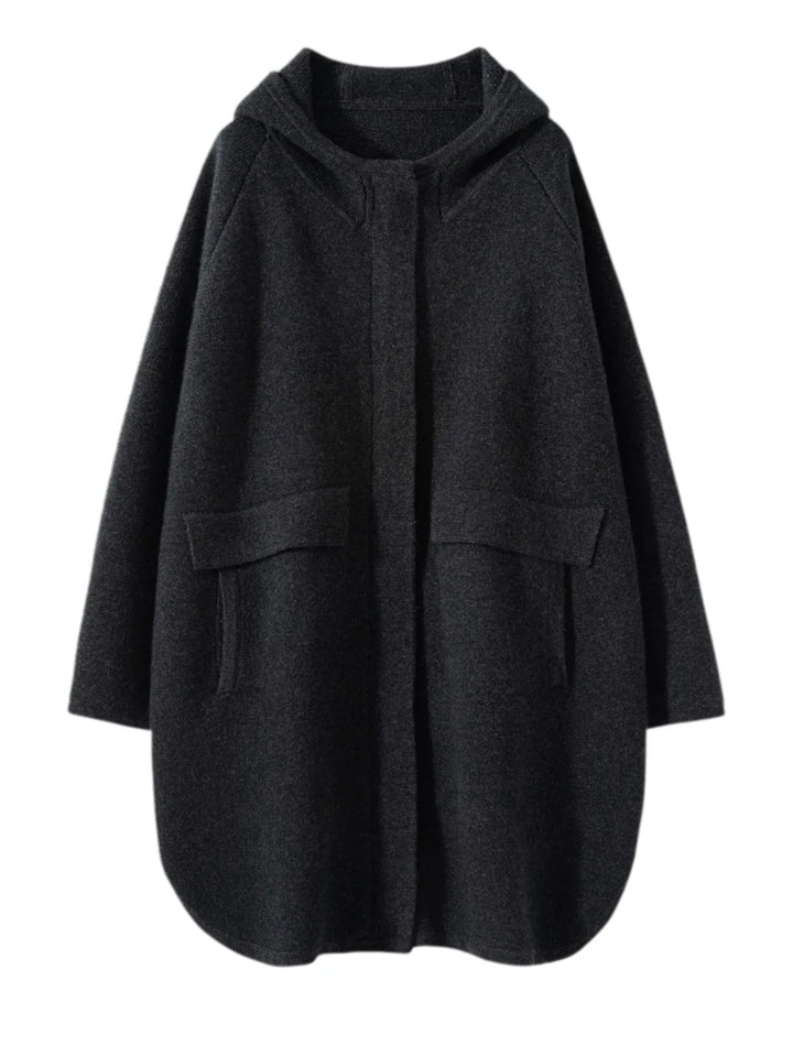 Comfortable Loose Long Cashmere Hoodie
