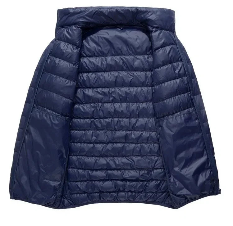 Zipper Lightweight Thin Parka Coat