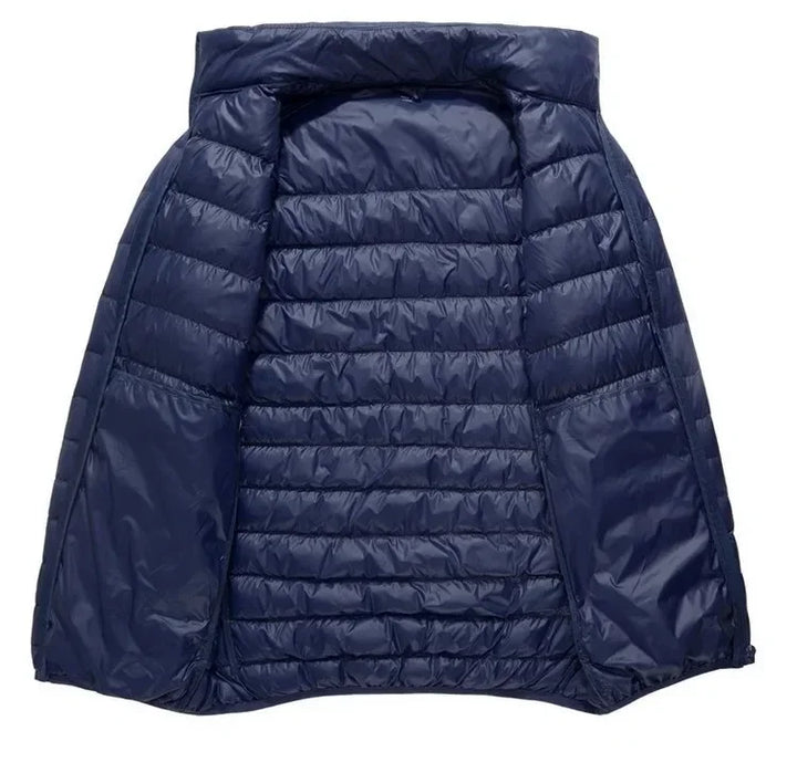 Zipper Lightweight Thin Parka Coat