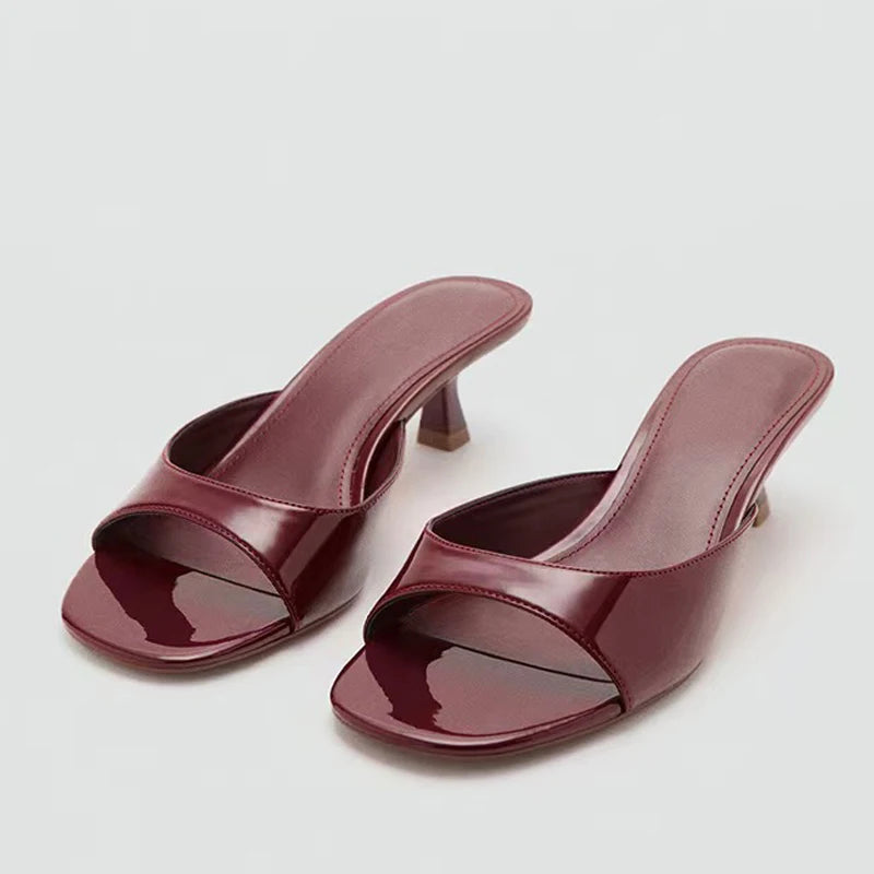 Retro Stylish Low Thin Slippers
