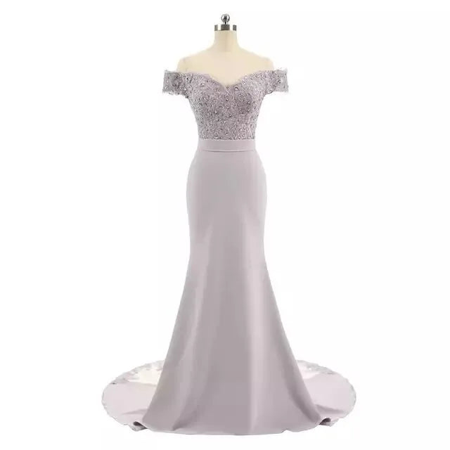 Stunning Twill Mermaid Evening Dress