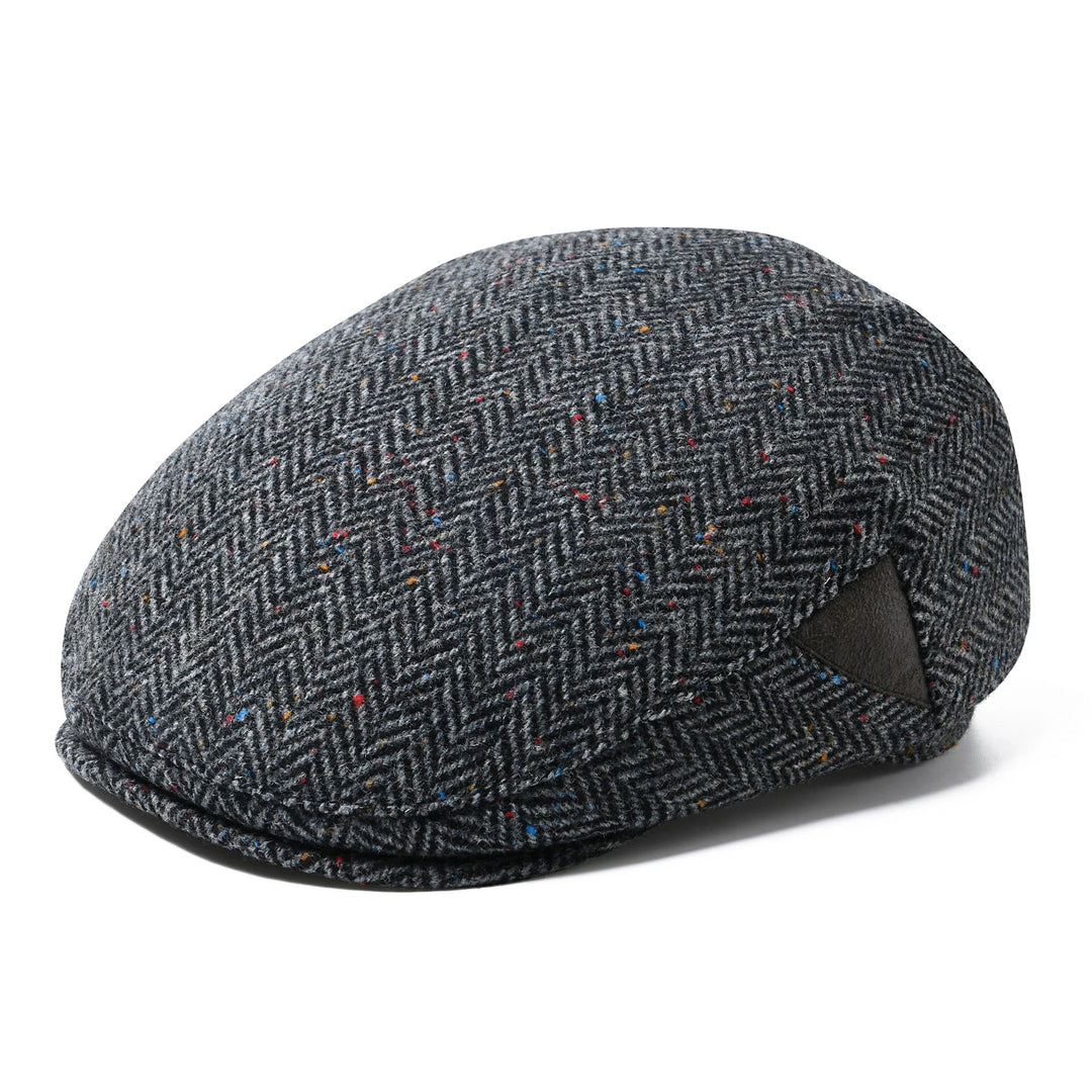 Stylish Wool Tweed Irish Cap