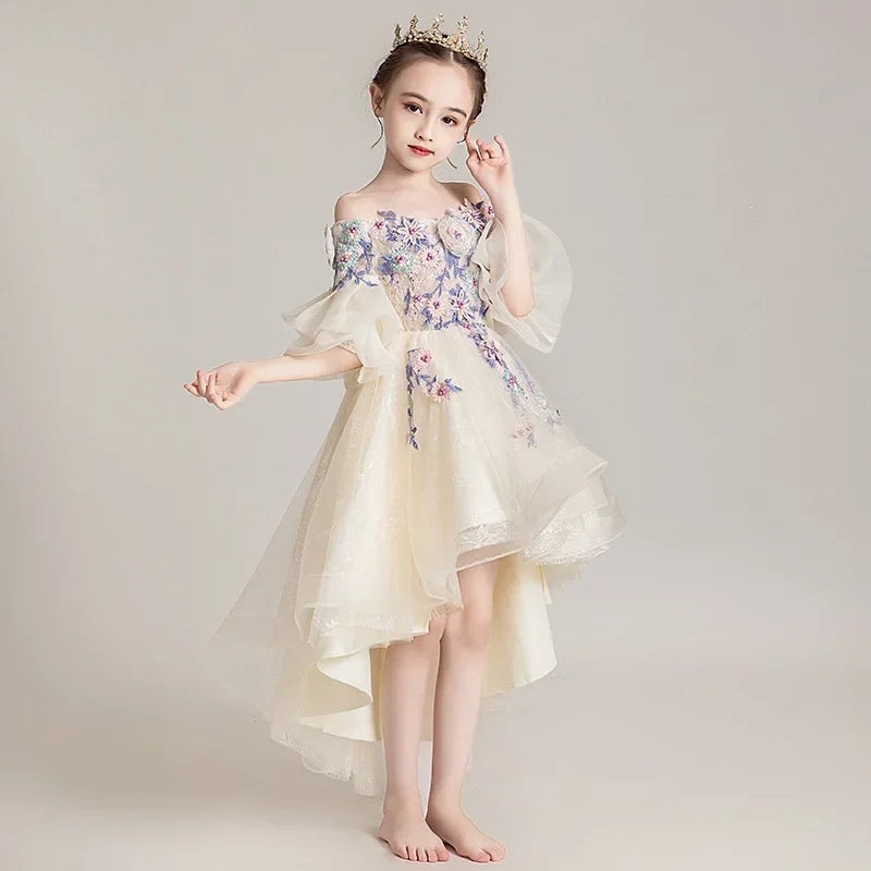 Fairy Tulle Girl's Evening Dress