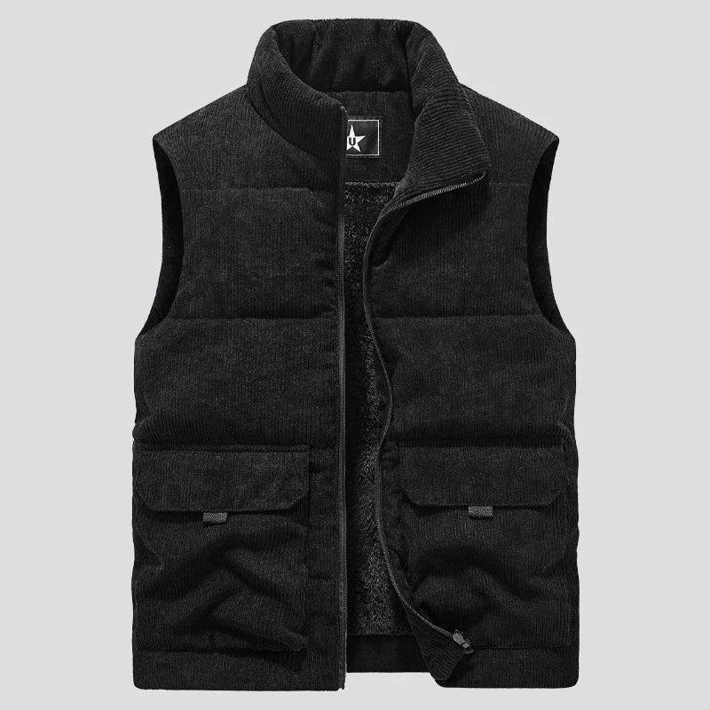 Warm Fleece Lined Casual Vest