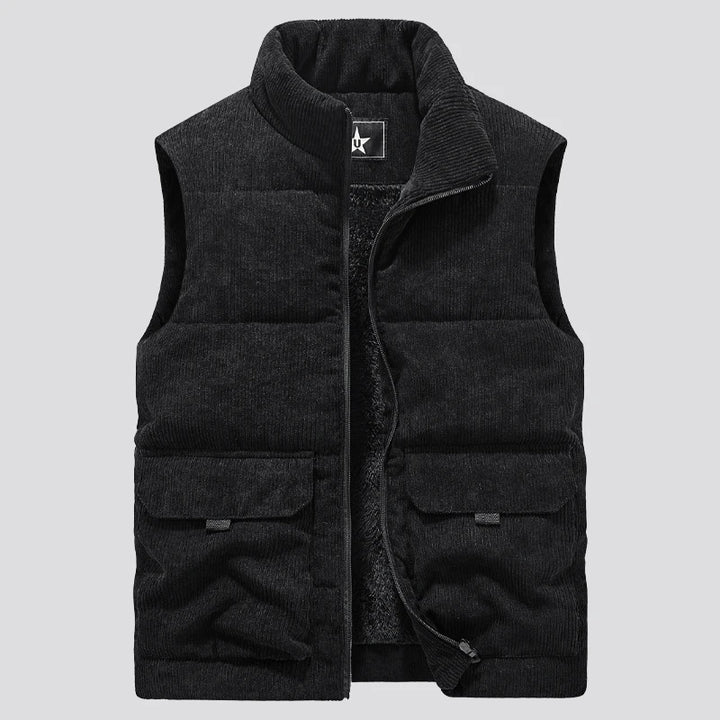 Warm Fleece Lined Casual Vest