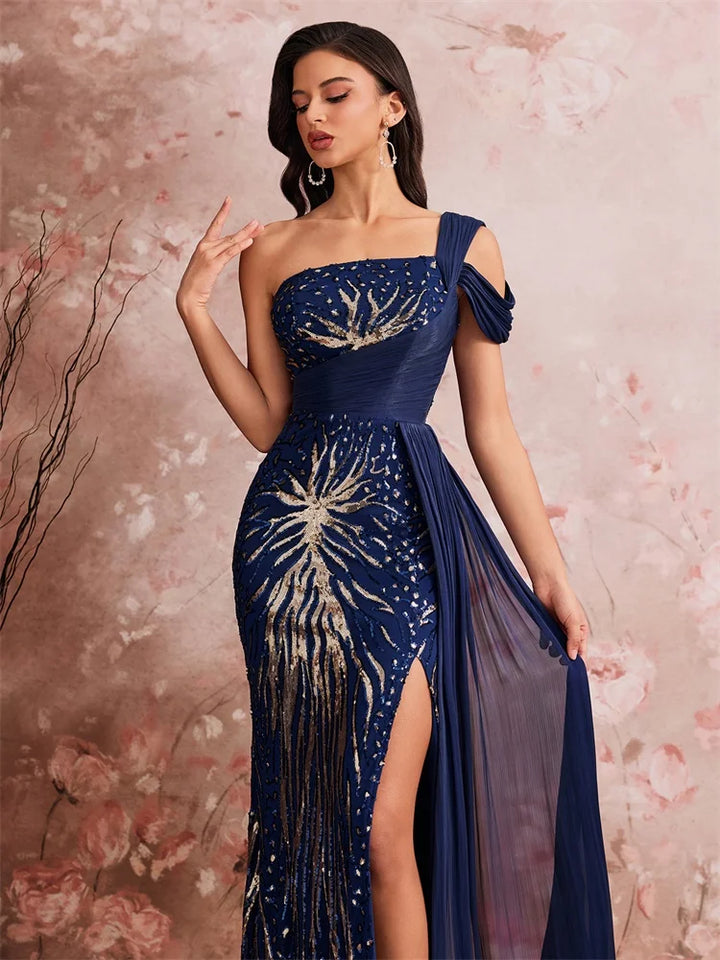 Glorious Sequins Formal Evening Dress