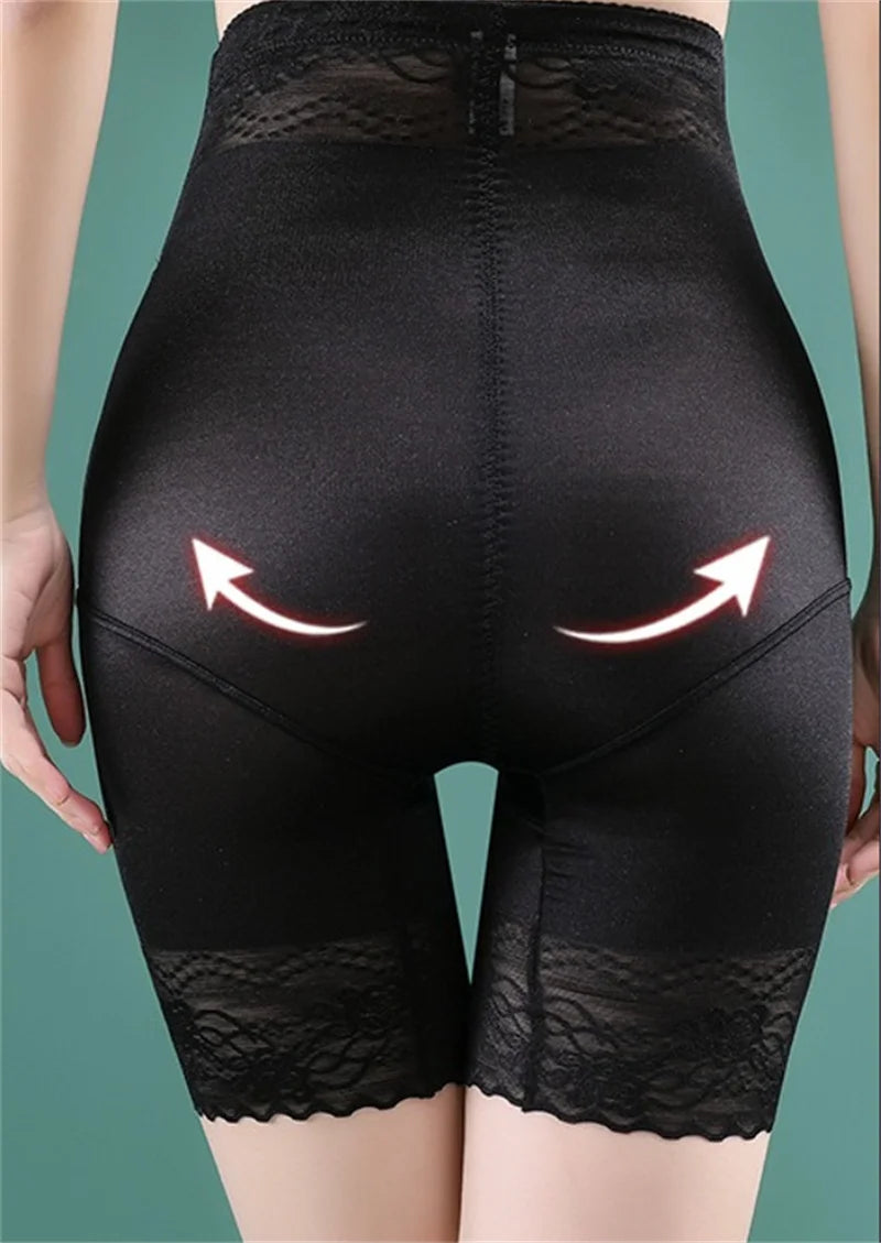 Seamless High Waist Zipper Shapewear