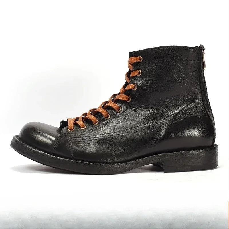 Goodyear-welted High-top Boots