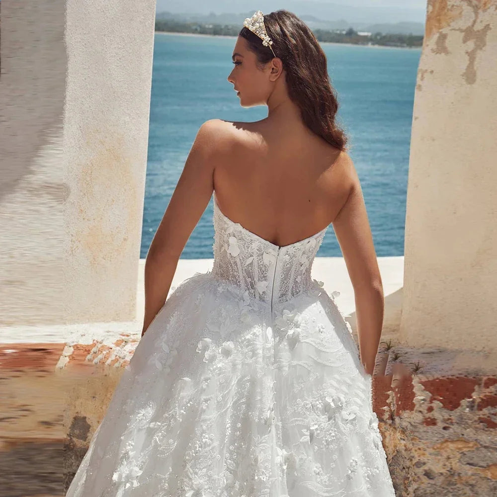 Pleasant A-Line Bridal Ball Gown