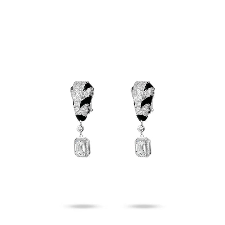 Luxury Synthetic Zircon Fashion Earrings