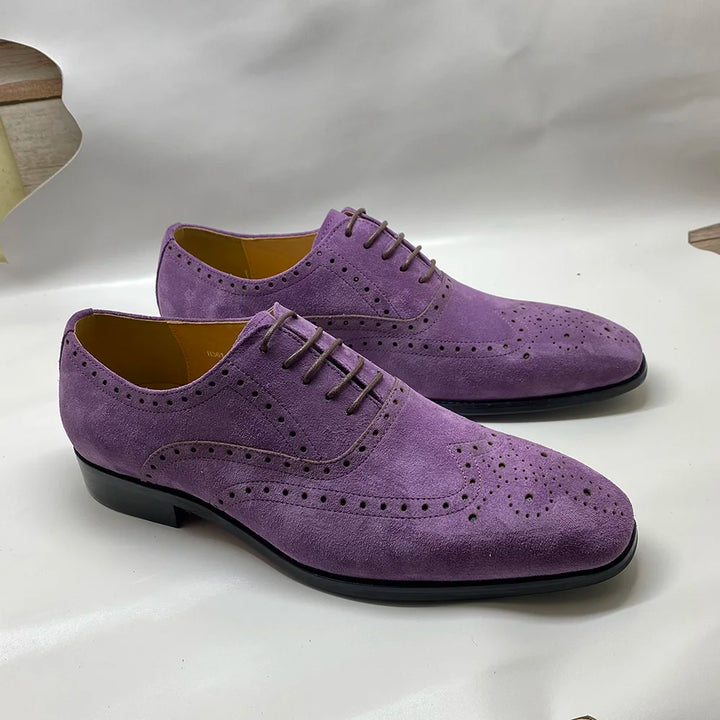 Regal Genuine Suede Leather Brogue