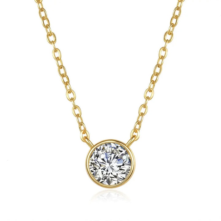 Premium Moissanite Diamond Pendant Necklace