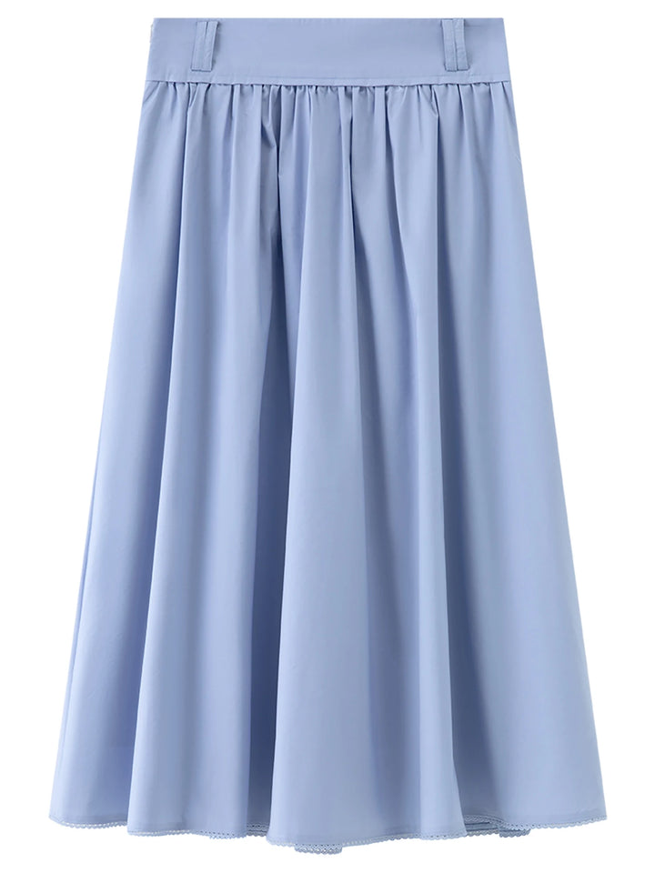 Versatile Mid-High Waist Slimming Skirt
