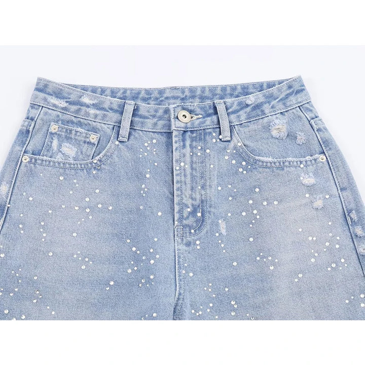 Refined Straight Fit Denim Pants