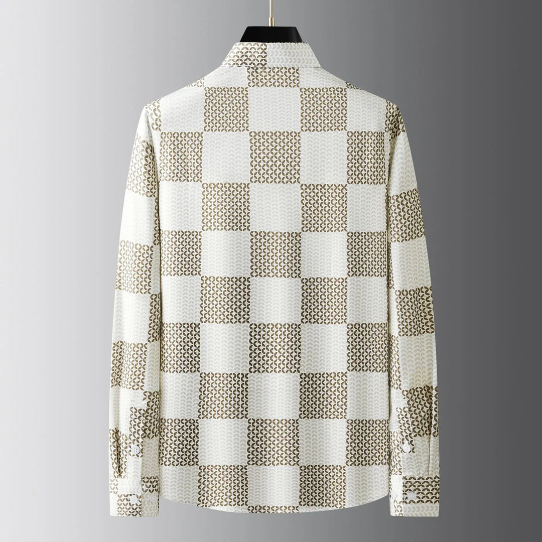 High-Quality Long Sleeve Plaid Shirt