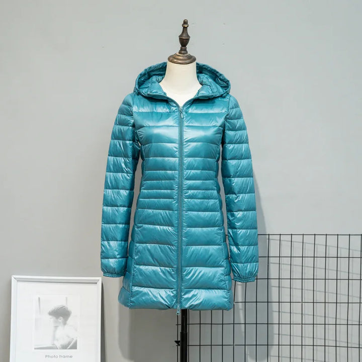 Fancy Warm Puffer Down Overcoat