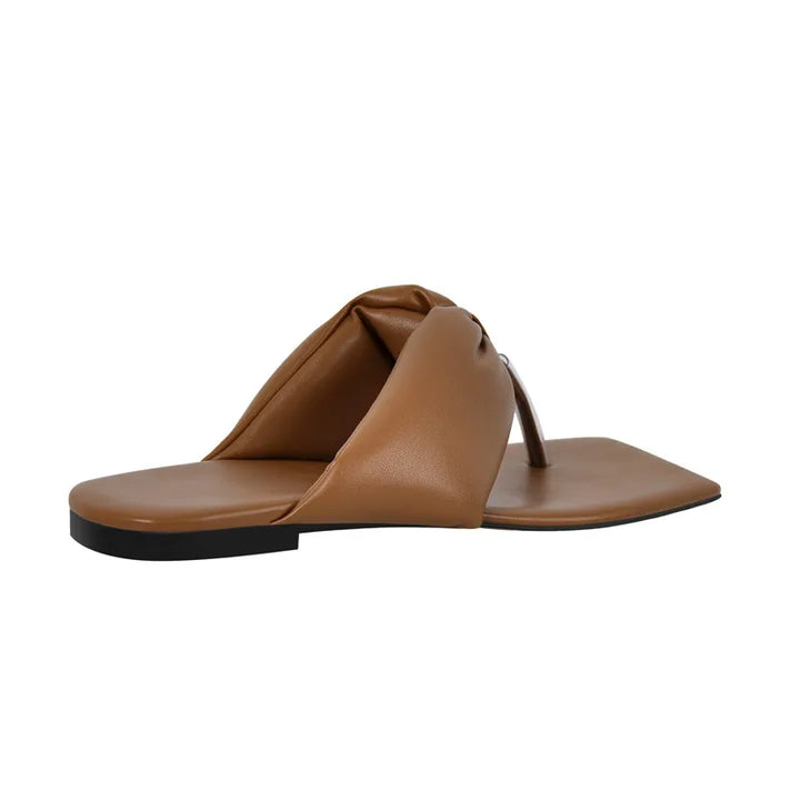 Brown Thong Flip Flops Slippers