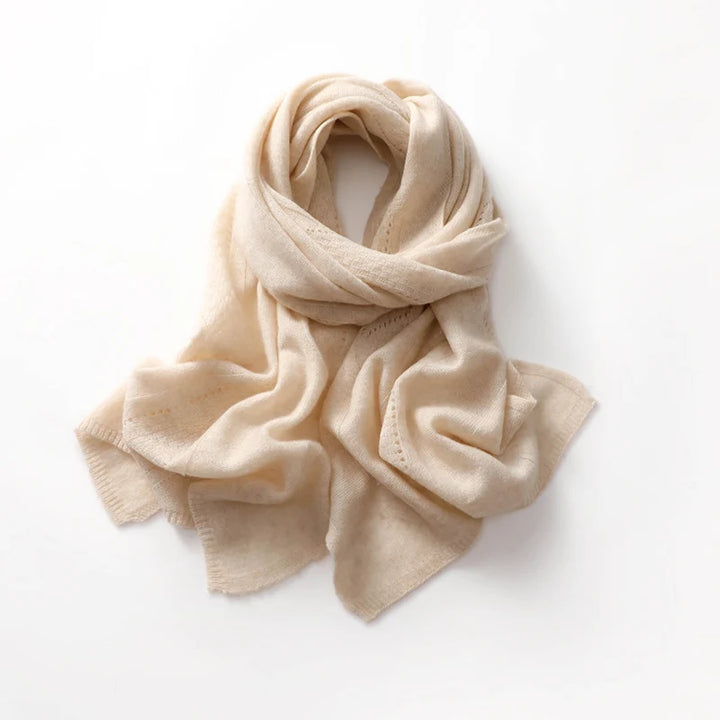 High-Quality Cashmere Knitted Scarf