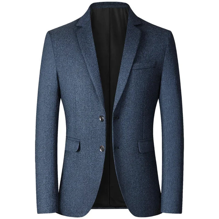 Elegant Turn-Down Collar Blazer