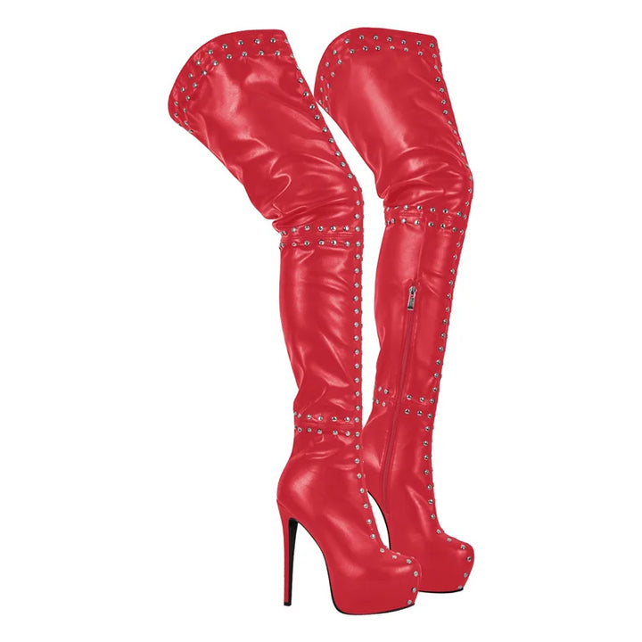 Fashionable Platform Over-the Knee Boots