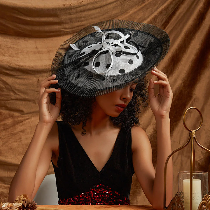 Unique Derby Sinamay Hat