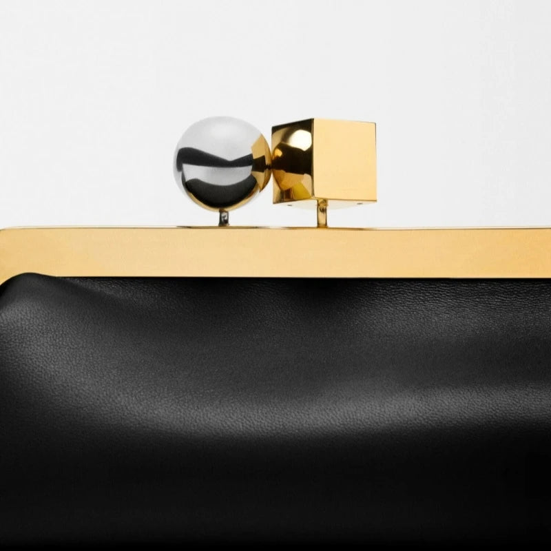 Elegant Removable Shoulder Strap Clutch