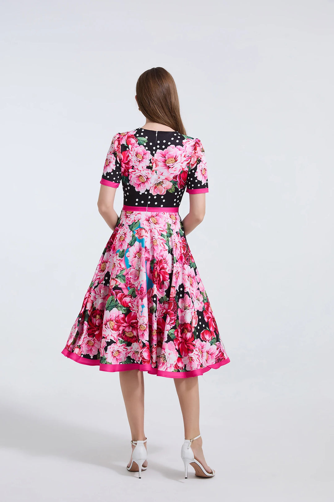Elegant Sheath Floral Party Dress