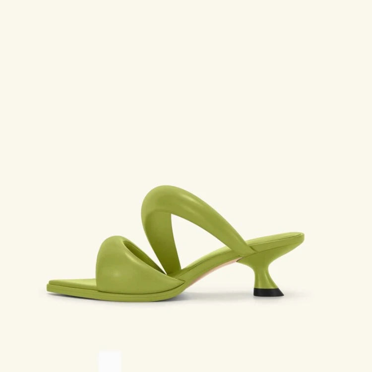 Sweet Pointed Toe High-Heel Slippers