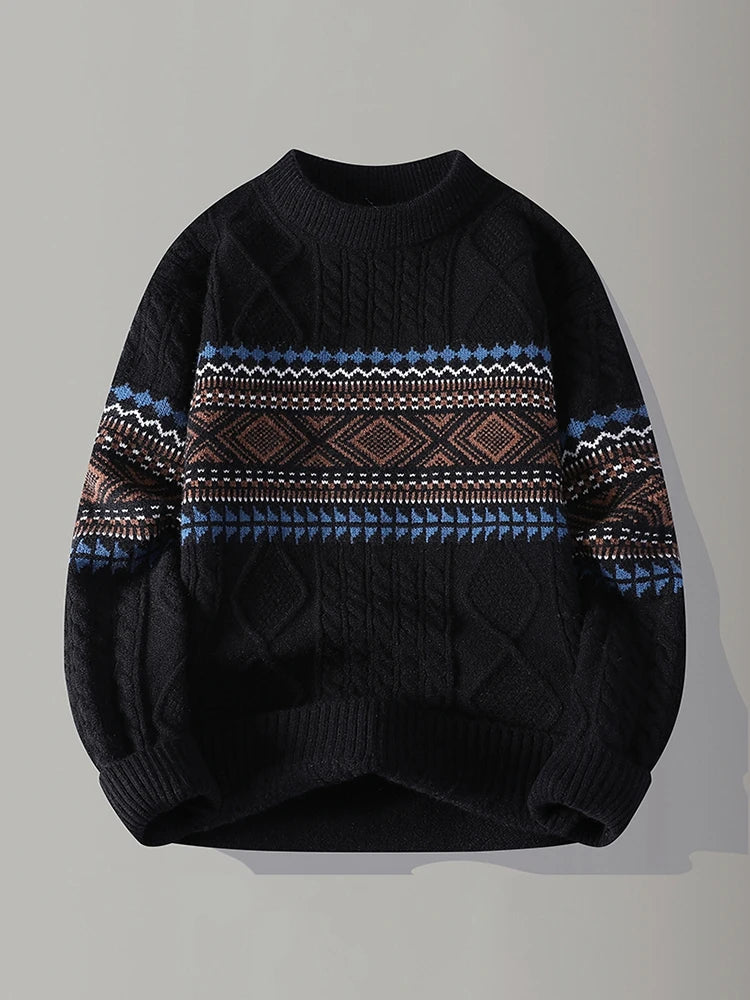 Warm Hand-Knitted Sweater