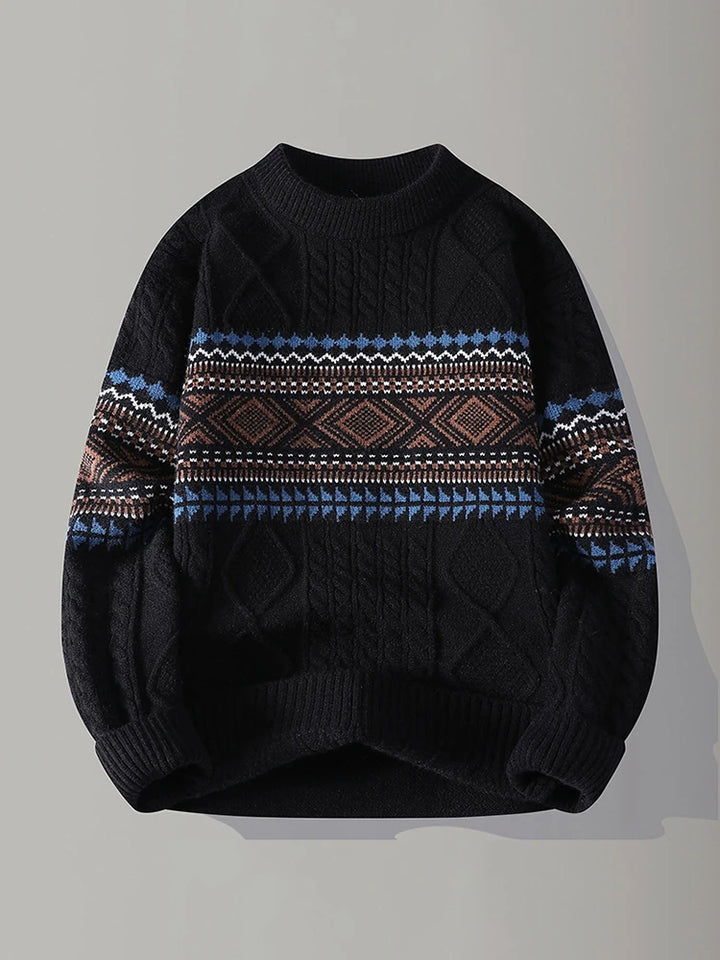 Warm Hand-Knitted Sweater