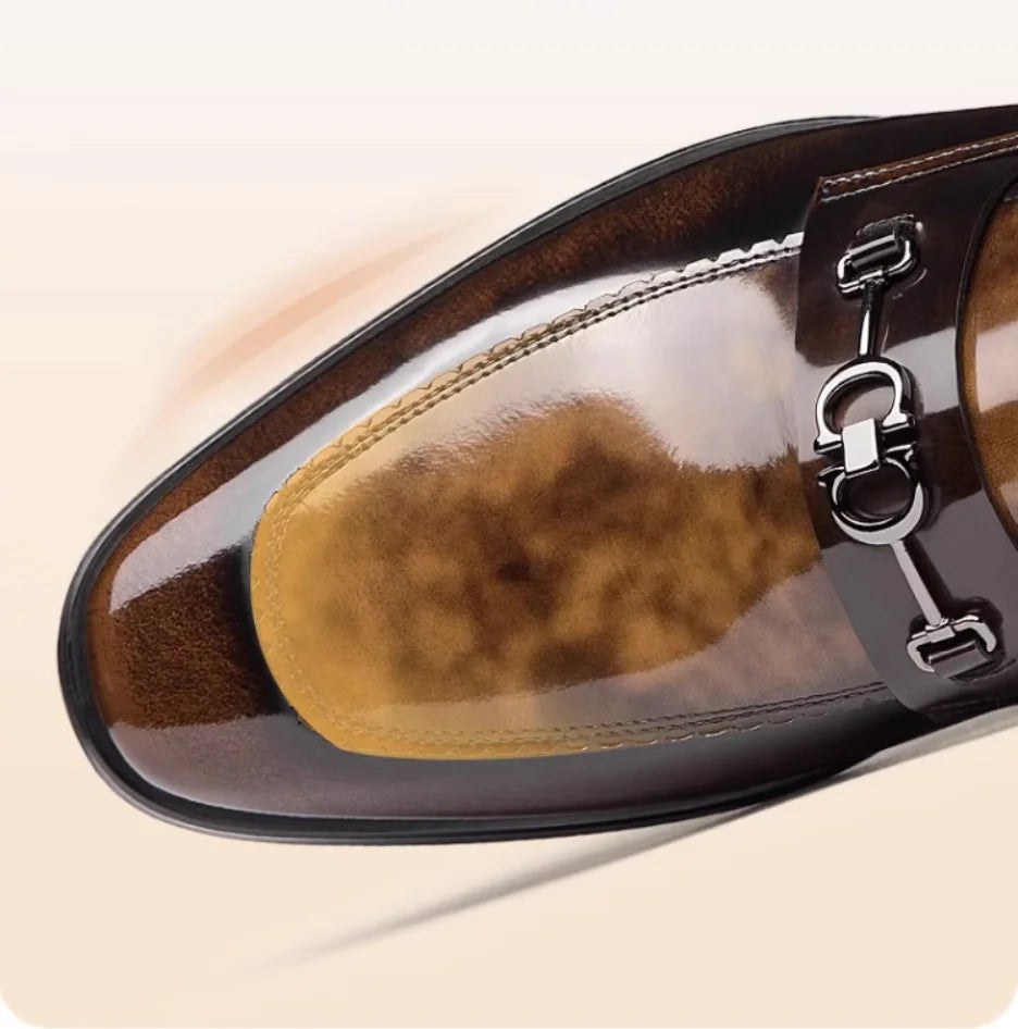 High-end Hand-Polished Real Leather Loafers