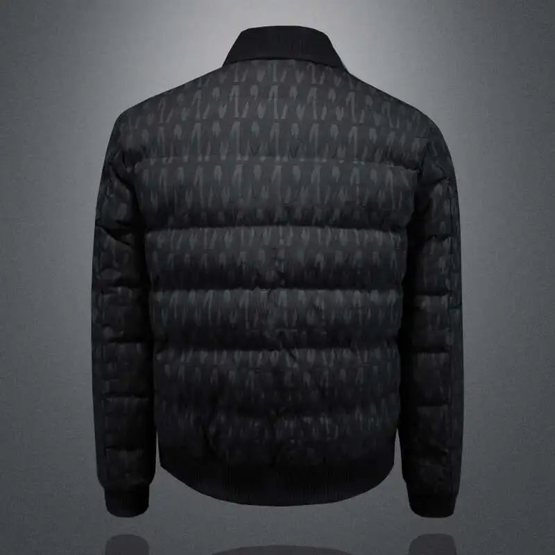 Fashionable Long Sleeve Down Fill Jacket