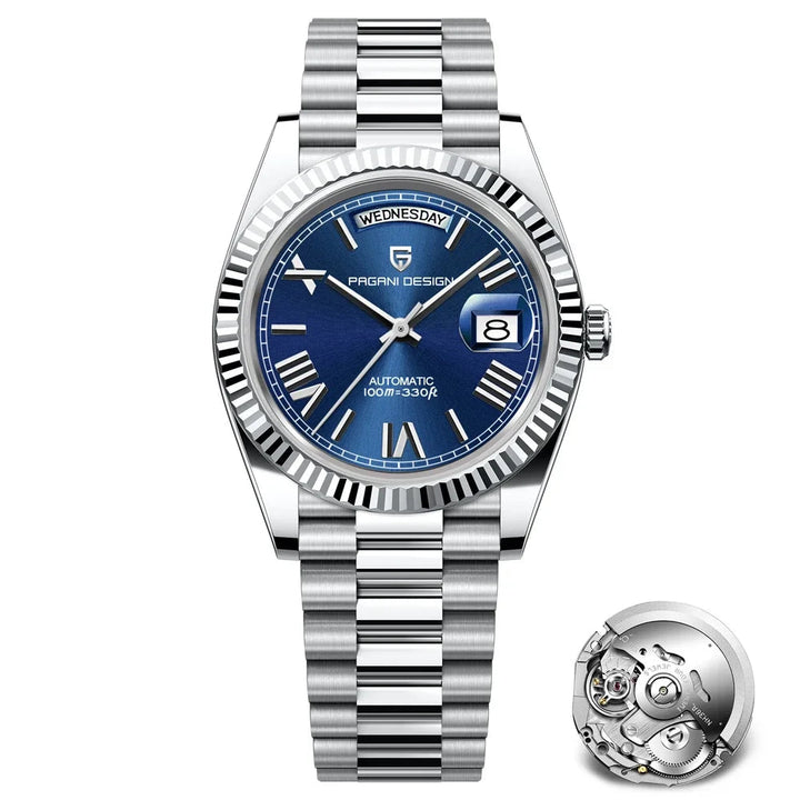 Luxury Automatic Sapphire Glass Watch