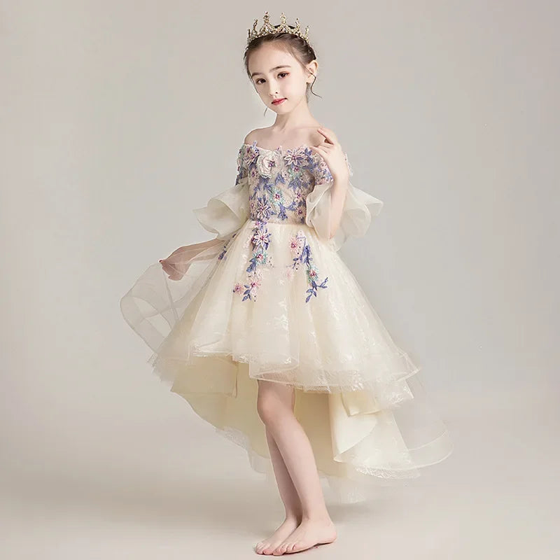 Fairy Tulle Girl's Evening Dress