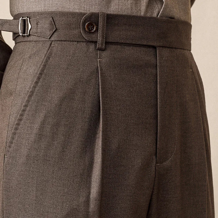 Classic Wool Blend Hombre Dress Pants