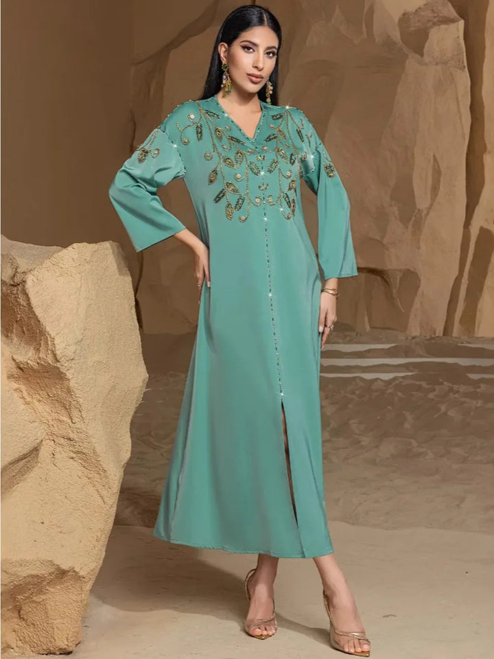 Delightful Diamonds Abaya Dress