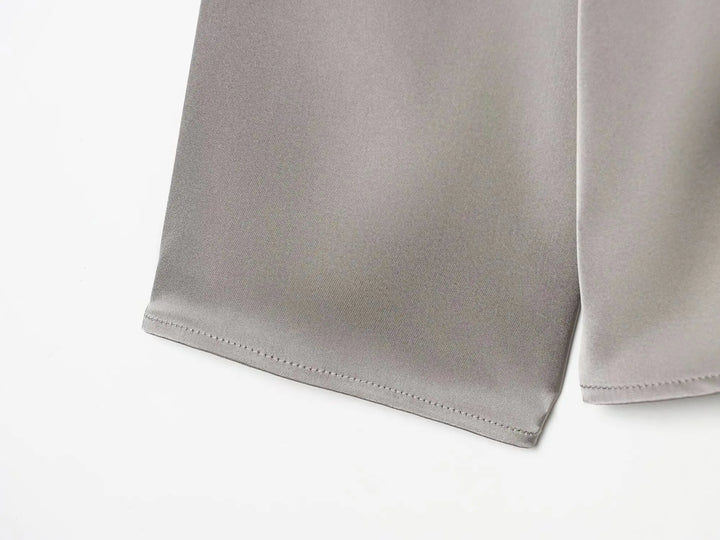 Elegant Shawl Style Blouse