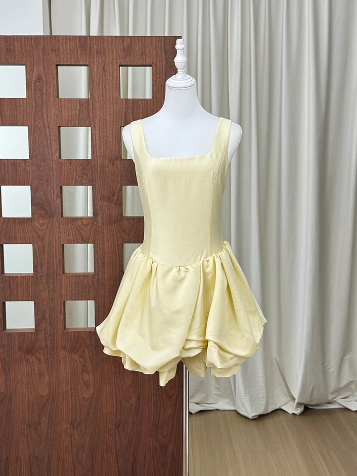 Refined Ruch Ruffle Mini Dress