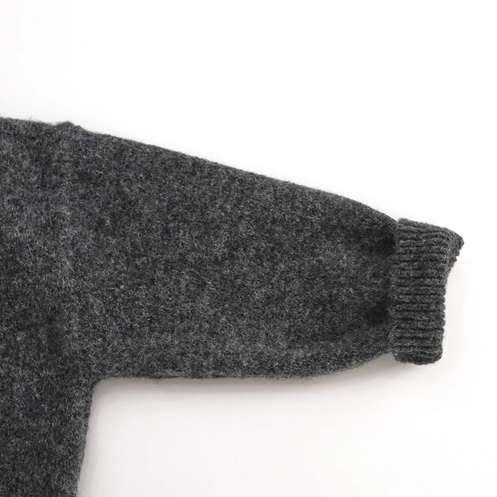 Sweet Embroidered Turtleneck Jumper