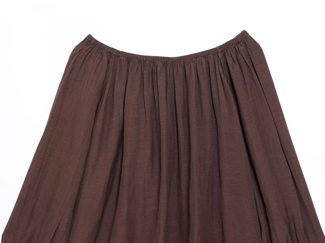 Sweet Minimalist Style Long-Sleeve Top