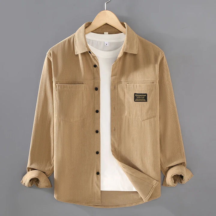 Trendy Corduroy Cotton Casual Shirt