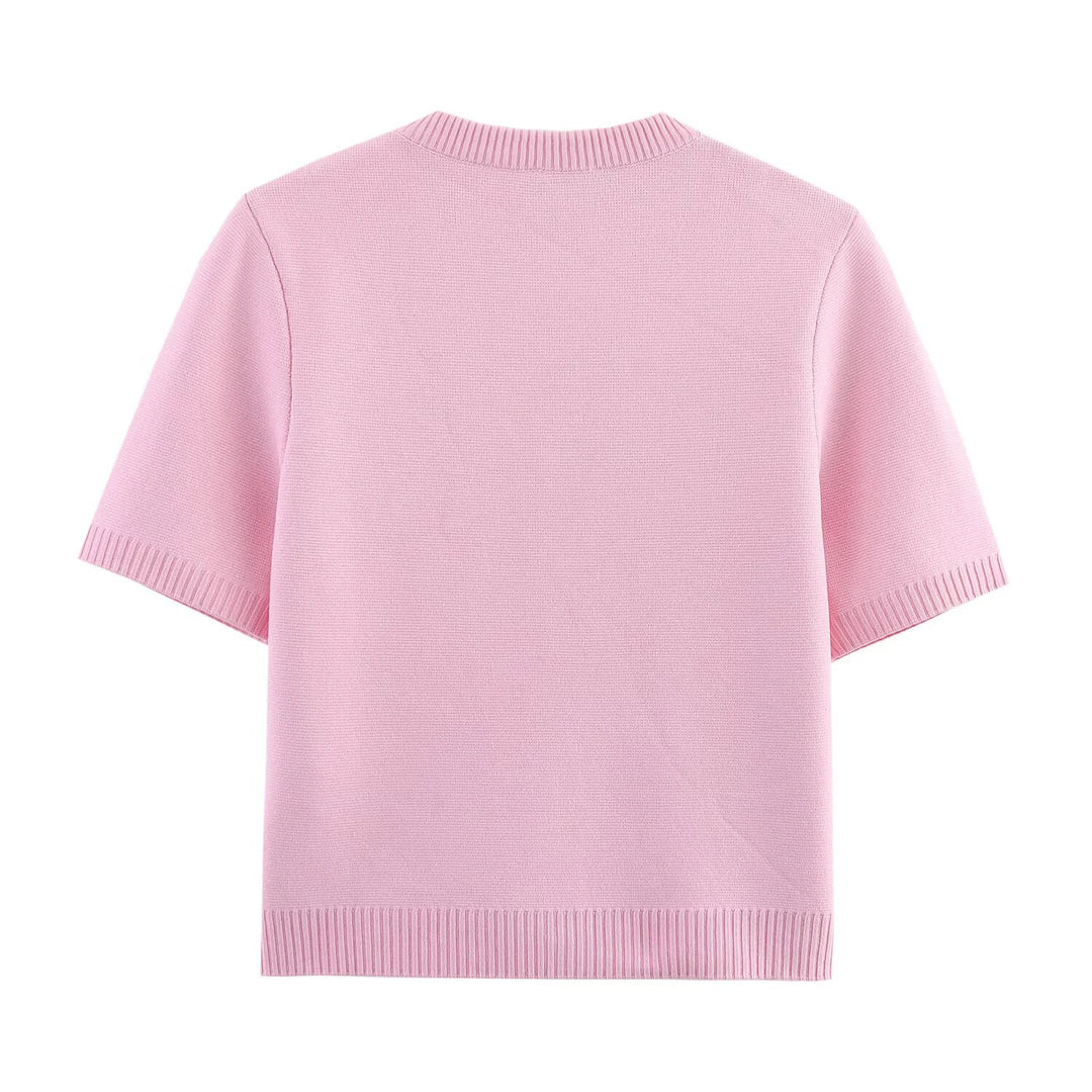 Lightweight Short Sleeved Cardigan Coat